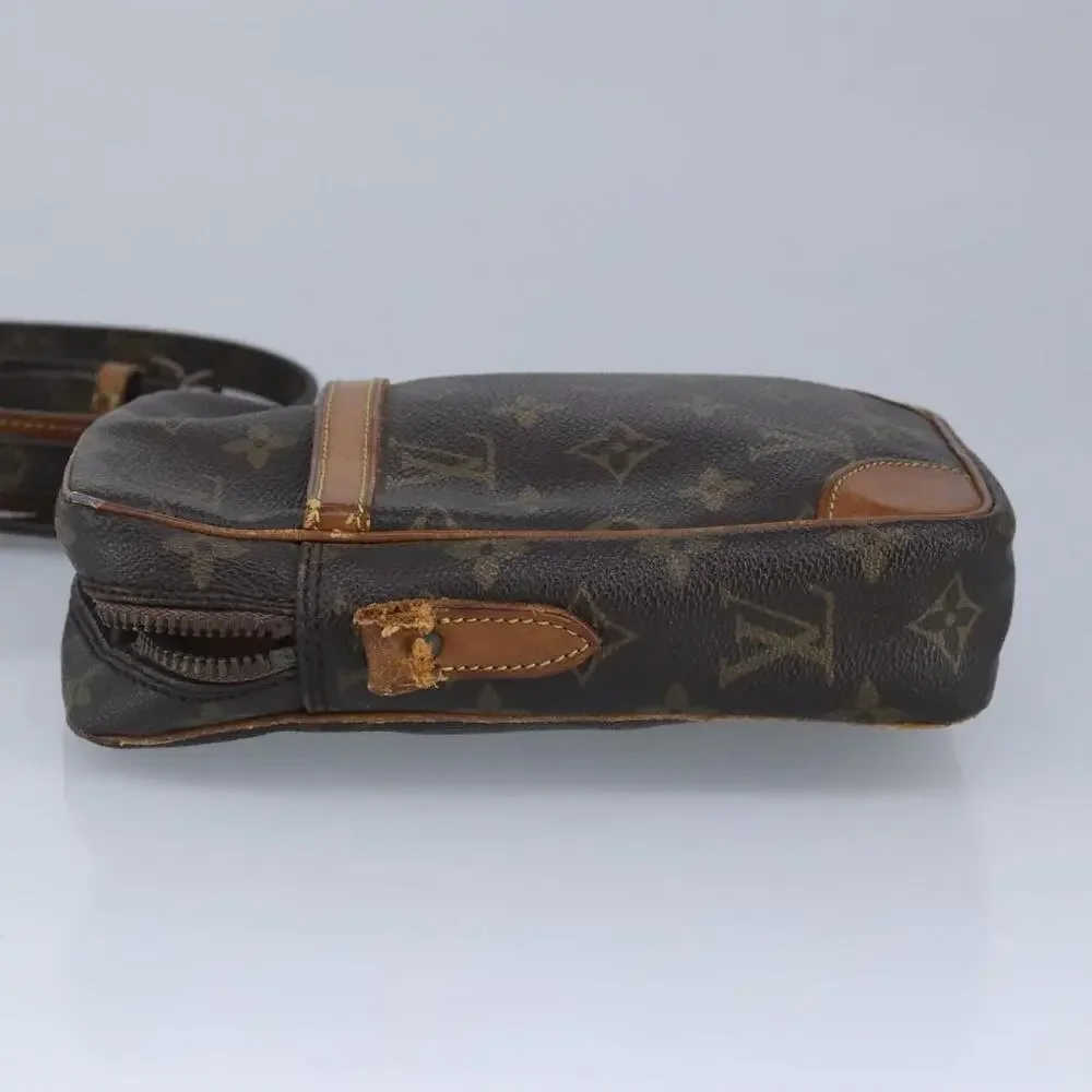 Louis Vuitton Monogram Danube Shoulder Bag Brown